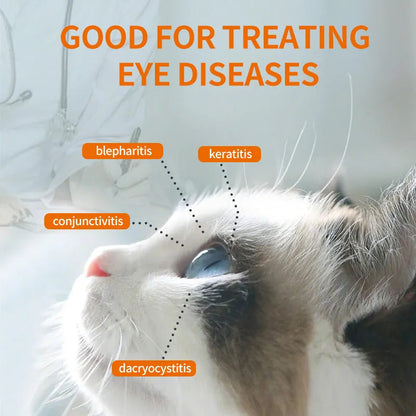 🥳Hit sprzedaży 2026🥳💞Ponad 50 tys. sprzedanych sztuk!🐱🐶 50% taniej! Preparat i krople do przemywania oczu zwierząt – łagodna formuła o zrównoważonym pH, bezpieczna dla psów i kotów.