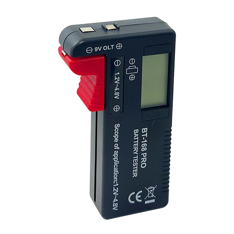 🔋 OGRANICZONA CZASOWO PROMOCJA –50%! Uniwersalny cyfrowy tester baterii – przenośne urządzenie z wyświetlaczem LCD do baterii AA, AAA, 9V oraz guzikowych.