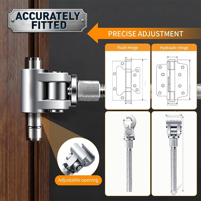 🔧 Teraz 50% taniej! 🚪 Uniwersalny, regulowany klucz do zawiasów drzwiowych – wytrzymała stal, łatwa obsługa i wygodny uchwyt 🔩