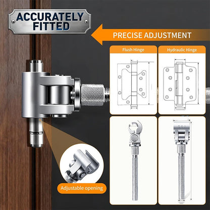 🔧 Teraz 50% taniej! 🚪 Uniwersalny, regulowany klucz do zawiasów drzwiowych – wytrzymała stal, łatwa obsługa i wygodny uchwyt 🔩