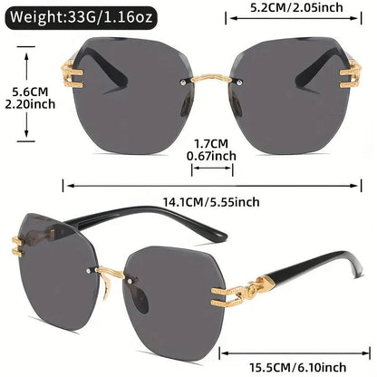 ⏳Oferta specjalna ograniczona czasowo⏰Efektowne okulary przeciwsłoneczne bez oprawek