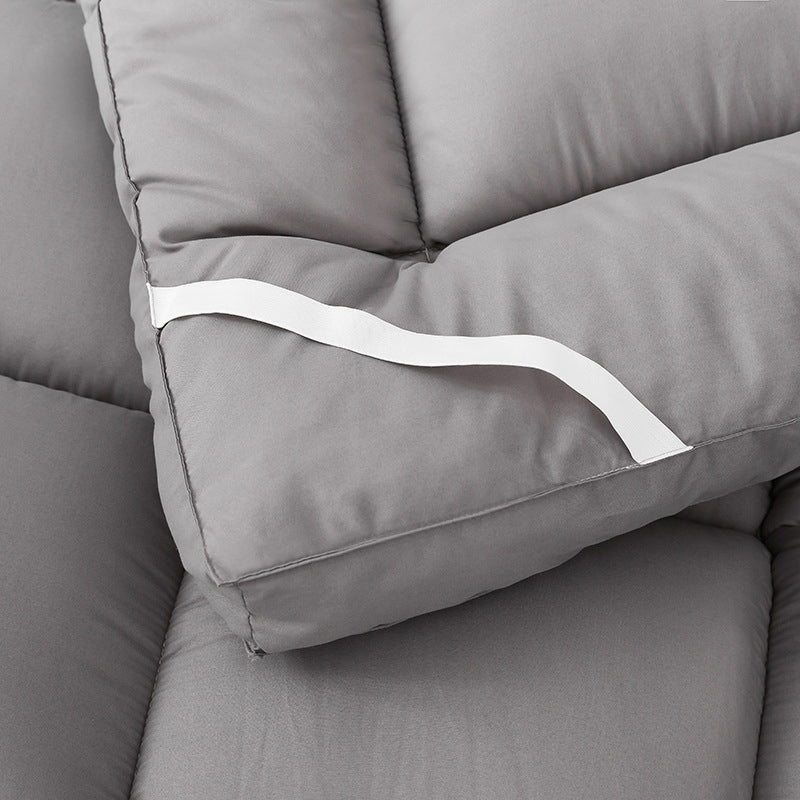 Miękka, pikowana nakładka na materac 🛏️ Warstwa komfortu niczym chmura – otul się miękkością i budź się wypoczęty ✨