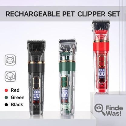 🎉 2026 Sale — Over 39,000 Sold! 💰 Quiet Pet Clipper – LED Power, Calm Grooming ✨