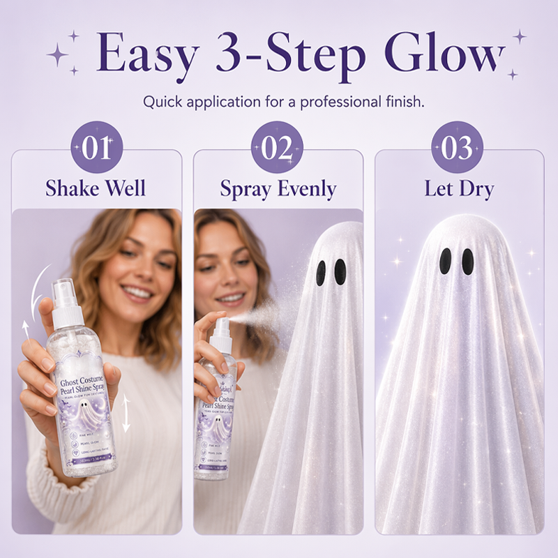 Spray do kostiumów Halloween Pearl Glow