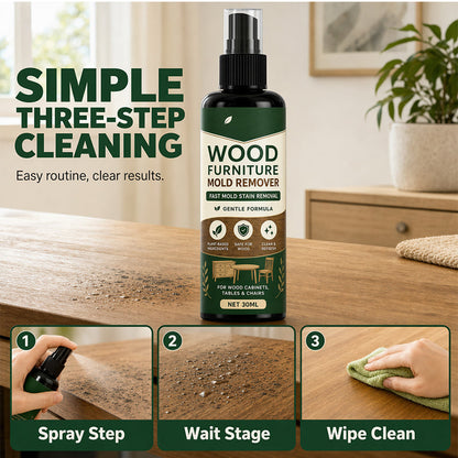 🔥Wielka wyprzedaż –50%🔥 Spray do usuwania pleśni z różnych powierzchni – bez wybielacza, do mebli drewnianych🪑