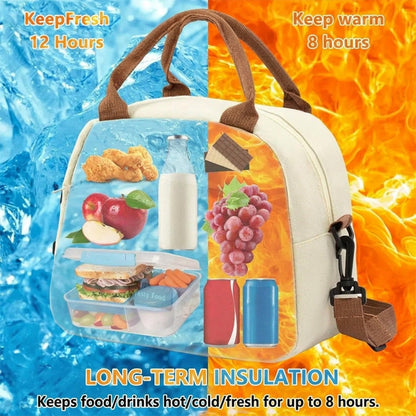 📢📢50% taniej!!! ✨Pojemna torba termoizolacyjna na lunch