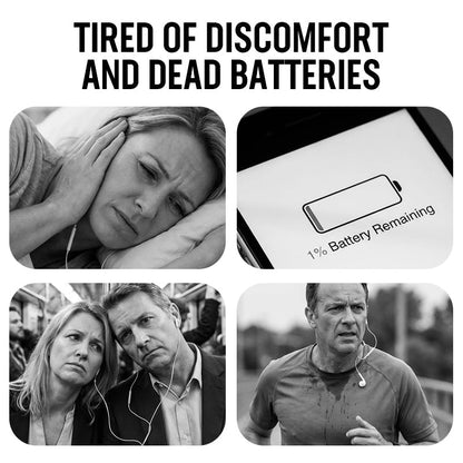 📢📢50% taniej!! ⏰Bezprzewodowe słuchawki Bluetooth 6.0 – douszne i z klipsem