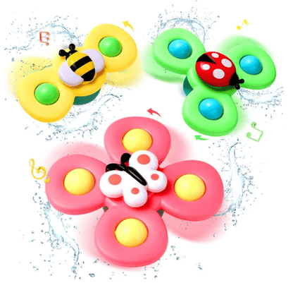 ⚡ Tylko dziś w promocji! 🧸 Przyssawka spinner do zabawy i rozrywki