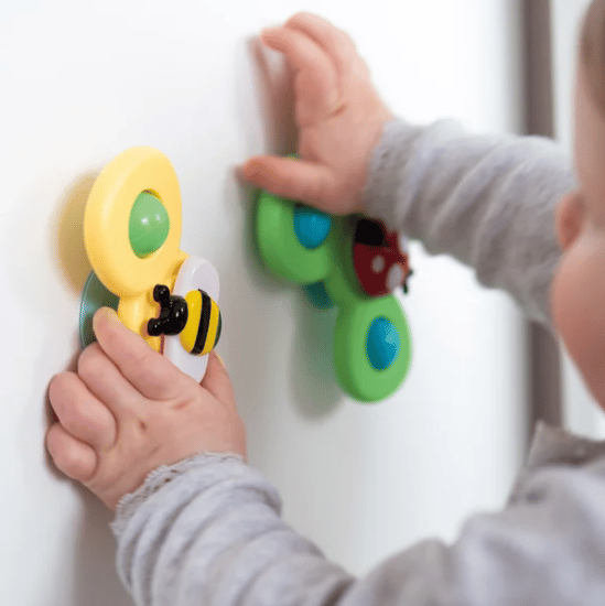 ⚡ Tylko dziś w promocji! 🧸 Przyssawka spinner do zabawy i rozrywki