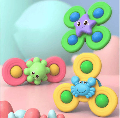 ⚡ Tylko dziś w promocji! 🧸 Przyssawka spinner do zabawy i rozrywki