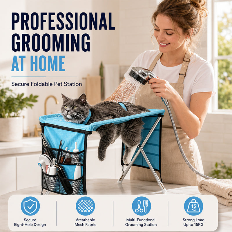 ⏳Ograniczona czasowo 50% zniżki⏰2-w-1 Składane Łóżko do Pielęgnacji Zwierząt🐱🐶🛋️