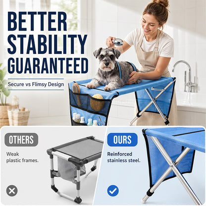 ⏳Ograniczona czasowo 50% zniżki⏰2-w-1 Składane Łóżko do Pielęgnacji Zwierząt🐱🐶🛋️