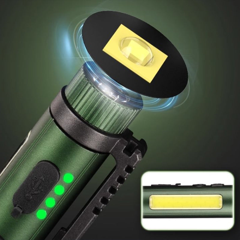 🔦 Latarka robocza w kształcie długopisu – 50% ZNIŻKI! OFERTA LIMITOWANA!💡✨Silny magnes, obrotowa głowica LED i przenośny design – idealna do napraw, majsterkowania i pracy w terenie. Niezbędnik w warsztacie i w domu! 🛠️