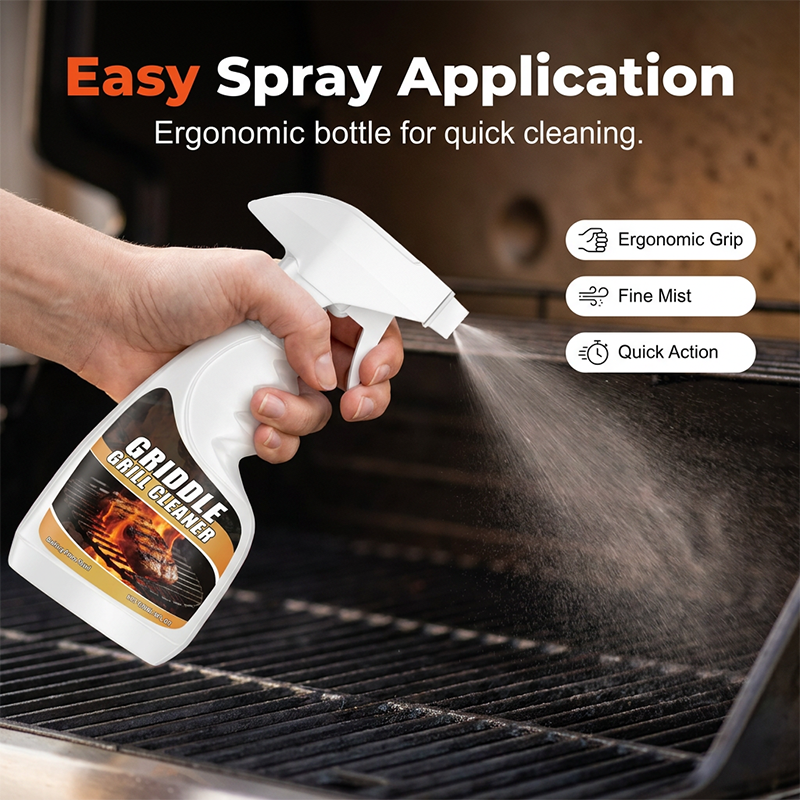 🍖Spray czyszczący do kuchni i grilla 🧼Skuteczny środek czyszczący w postaci pianki do piekarników, grillów i płyt grzewczych