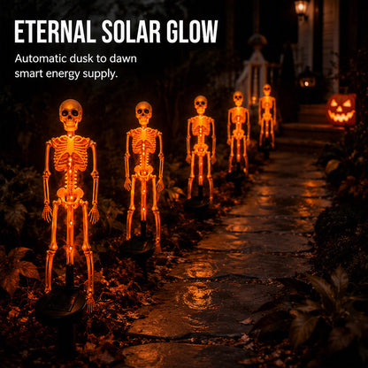 💀 Wielka wyprzedaż na Halloween 💞 Ponad 50 tys. sprzedanych sztuk!! 🎃 Solarne lampy ogrodowe w kształcie czaszek, świecące upiornym, zmiennym światłem 👻 Idealne do ogrodu, na ganek i ścieżkę! 🪦💡