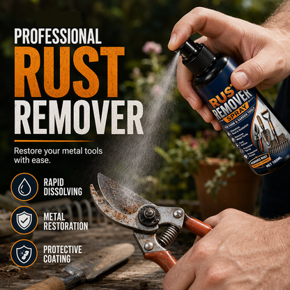 🔥 Spray do usuwania rdzy z metalu – pomaga rozpuścić rdzę, 100 ml, do żelaza i stali 🔧