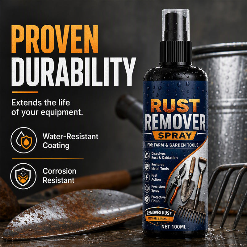 🔥 Spray do usuwania rdzy z metalu – pomaga rozpuścić rdzę, 100 ml, do żelaza i stali 🔧