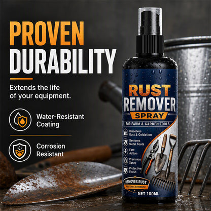 🔥 Spray do usuwania rdzy z metalu – pomaga rozpuścić rdzę, 100 ml, do żelaza i stali 🔧