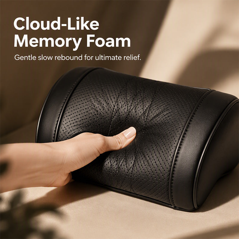 🚗💤 Koniec ze zmęczeniem podczas prowadzenia samochodu! Uniwersalna poduszka ortopedyczna z pianki memory foam na zagłówek samochodowy – ergonomiczne wsparcie na długie trasy.