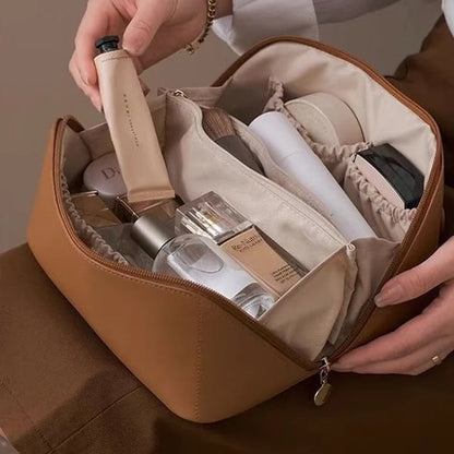 ✨ Kosmetyczka podróżna o dużej pojemności – wodoodporna i praktyczna