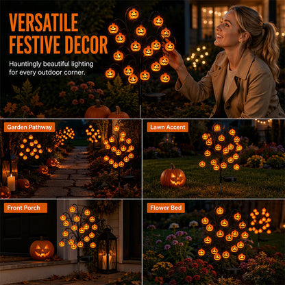 🎃🦇 50% ZNIŻKI!👻Wodoodporne lampki solarne w kształcie dyni na Halloween