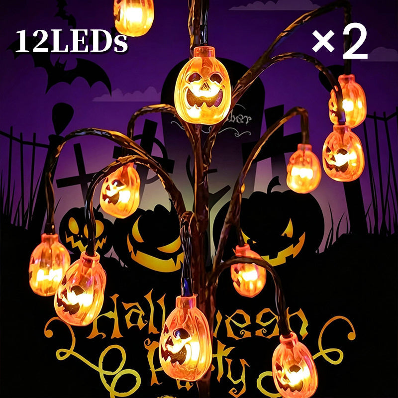 🎃🦇 50% ZNIŻKI!👻Wodoodporne lampki solarne w kształcie dyni na Halloween