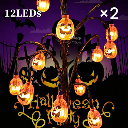 🎃🦇 50% ZNIŻKI!👻Wodoodporne lampki solarne w kształcie dyni na Halloween