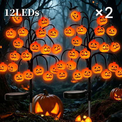 🎃🦇 50% ZNIŻKI!👻Wodoodporne lampki solarne w kształcie dyni na Halloween