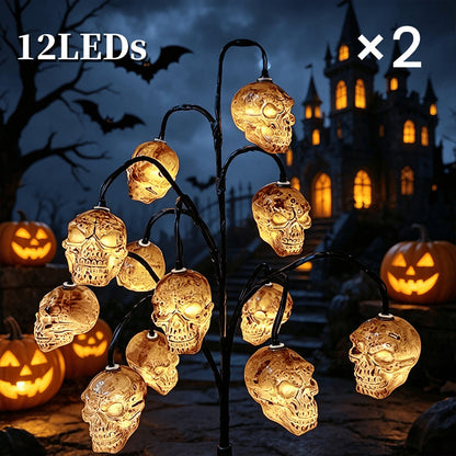 🎃🦇 50% ZNIŻKI!👻Wodoodporne lampki solarne w kształcie dyni na Halloween