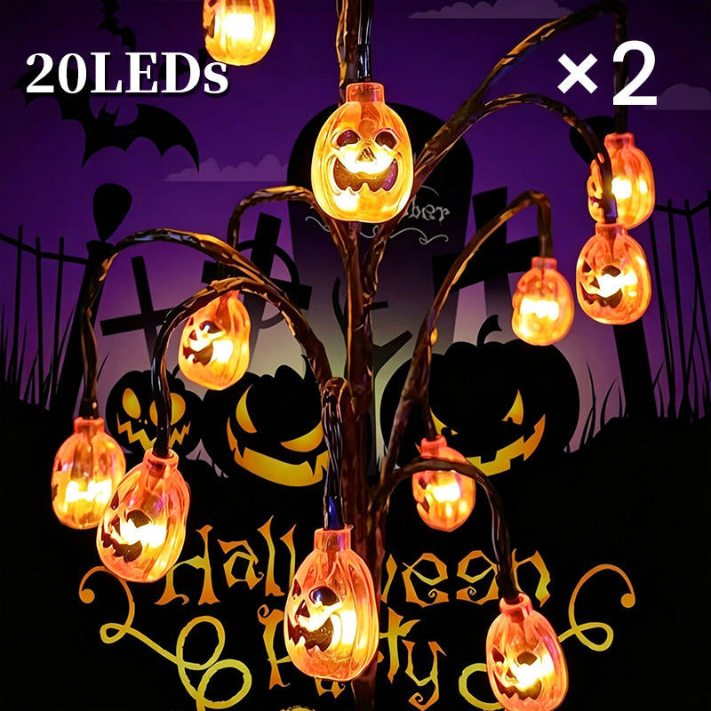 🎃🦇 50% ZNIŻKI!👻Wodoodporne lampki solarne w kształcie dyni na Halloween