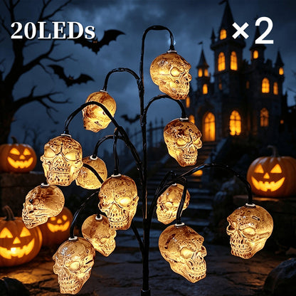 🎃🦇 50% ZNIŻKI!👻Wodoodporne lampki solarne w kształcie dyni na Halloween