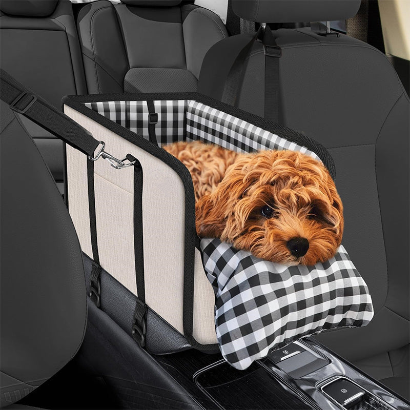 🐶 Bezpieczny fotel podwyższający dla zwierząt do transportu