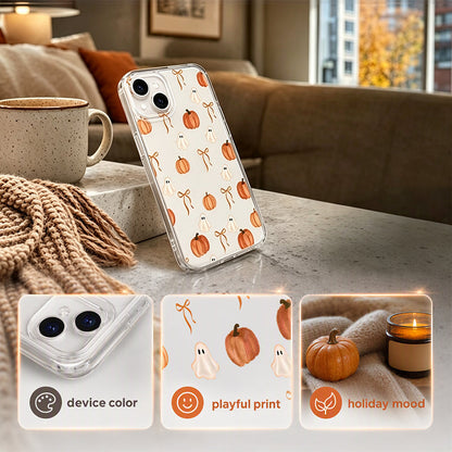 🎃 Smukłe etui na telefon z TPU z zabawnym, halloweenowym nadrukiem