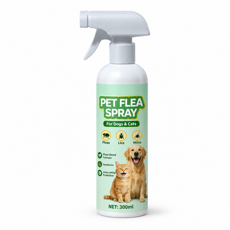 🥳HIT 2026 ROKU🥳 Spray na pchły dla zwierząt – na bazie roślin, delikatny, a zarazem skuteczny – odstrasza pasożyty, neutralizuje nieprzyjemne zapachy – bezpieczny w razie zlizania! 🛡️💨