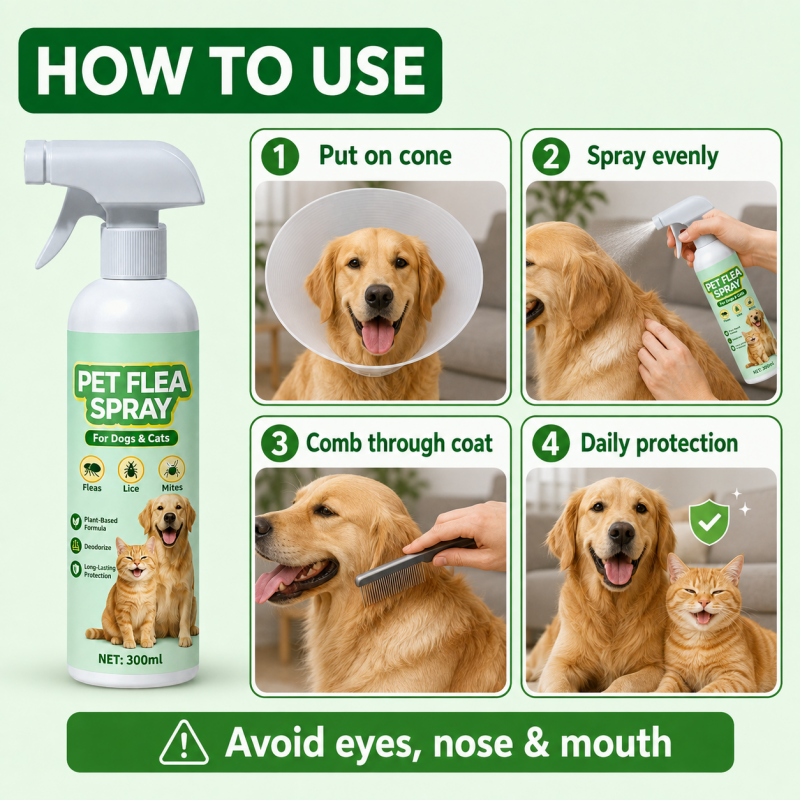 🥳HIT 2026 ROKU🥳 Spray na pchły dla zwierząt – na bazie roślin, delikatny, a zarazem skuteczny – odstrasza pasożyty, neutralizuje nieprzyjemne zapachy – bezpieczny w razie zlizania! 🛡️💨