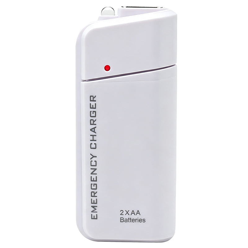 💥 Kup 1 i otrzymaj 1 gratis + 50% ZNIŻKI! 🥳 Przenośny awaryjny power bank do telefonu zasilany bateriami AA z latarką LED 🔋🔦💡