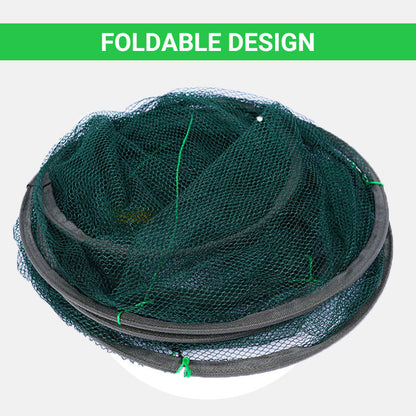 Portable Foldable Hand Casting Fishing Net with RopePrzenośna, składana sieć wędkarska typu rzutka z linką