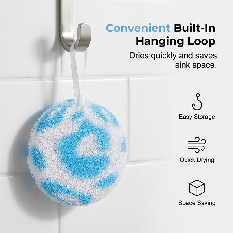 ⏳🔥LIMITED-TIME 50% OFF! ⏰Spherical Kitchen Scrubber for Tough Everyday Messes