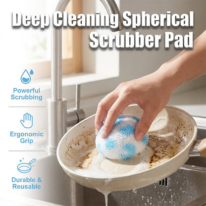 ⏳🔥LIMITED-TIME 50% OFF! ⏰Spherical Kitchen Scrubber for Tough Everyday Messes
