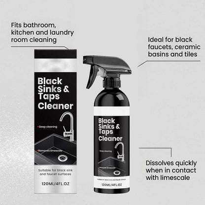 🚿 Spray do usuwania kamienia z czarnych zlewozmywaków, baterii i armatury