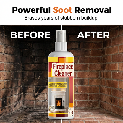 🔥50% TANIEJ TERAZ! Szybko działający spray do czyszczenia kominka, głęboko penetrujący usuwacz sadzy i plam z dymu, spray czyszczący bez pozostałości do powierzchni kominka
