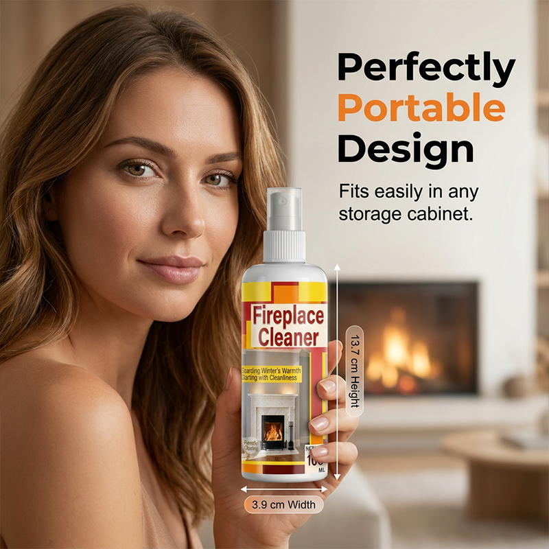 🔥50% TANIEJ TERAZ! Szybko działający spray do czyszczenia kominka, głęboko penetrujący usuwacz sadzy i plam z dymu, spray czyszczący bez pozostałości do powierzchni kominka