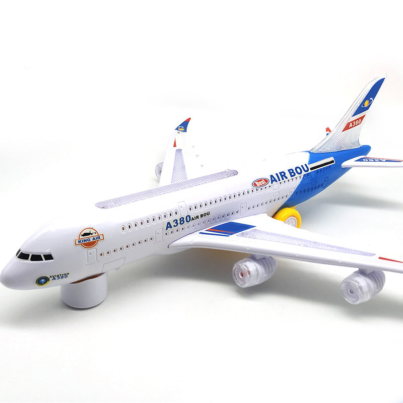 🚀Dzieci się nudzą w domu?🔥Wielka wyprzedaż świąteczna – oszczędź 50%｜Interaktywny elektryczny model samolotu dla maluchów ✨✈️