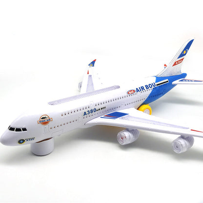 🚀Dzieci się nudzą w domu?🔥Wielka wyprzedaż świąteczna – oszczędź 50%｜Interaktywny elektryczny model samolotu dla maluchów ✨✈️