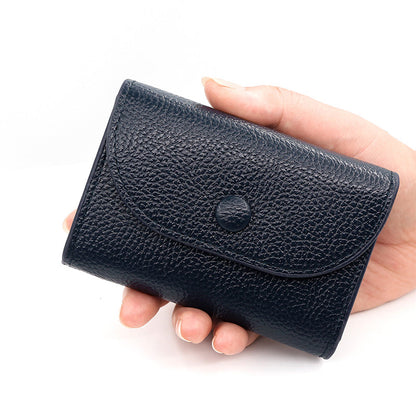👝Modny krótki portfel ze skóry PU z wzorem liczi
