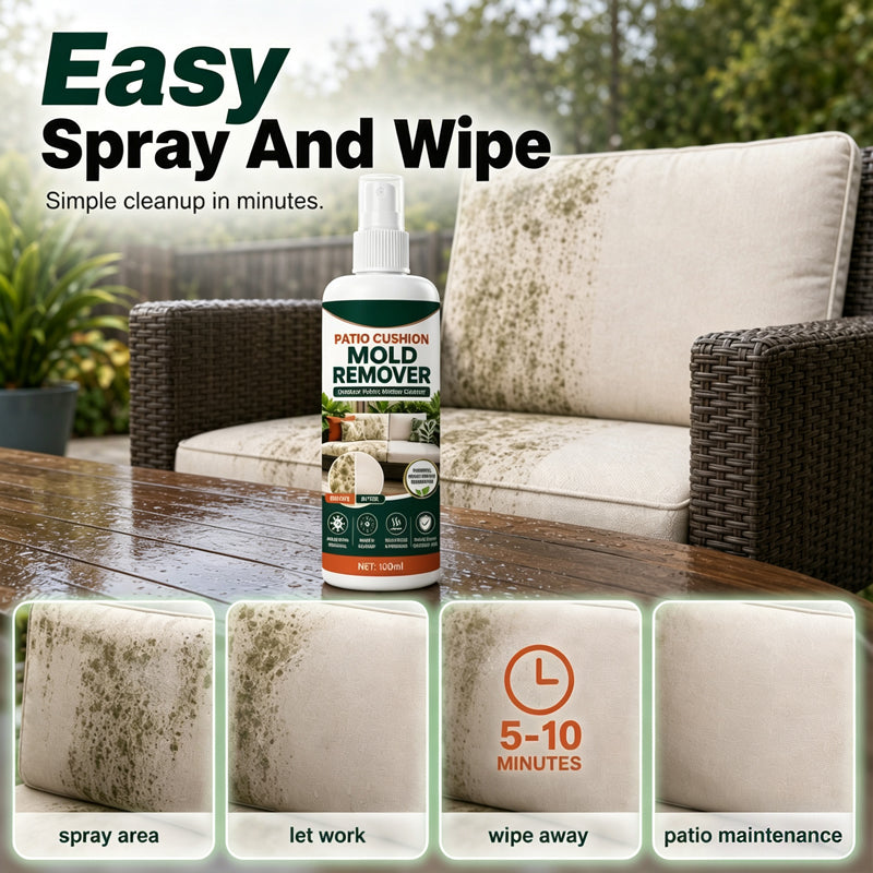 Oferta ograniczona czasowo ⏰️ Błyskawicznie usuń pleśń z poduszek! Delikatny spray do tkanin ogrodowych – bez szorowania.