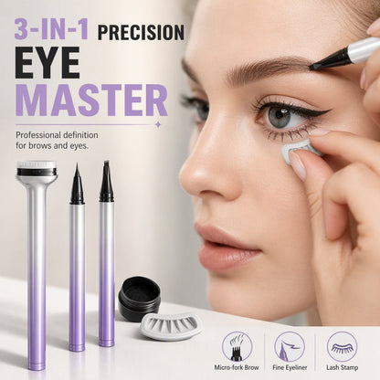 Pisak 3 w 1 – eyeliner, do brwi i rzęs ✍️👁️💄