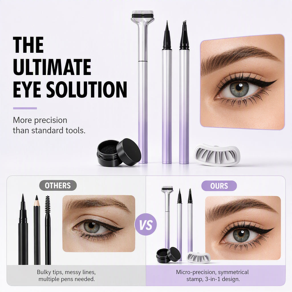 Pisak 3 w 1 – eyeliner, do brwi i rzęs ✍️👁️💄