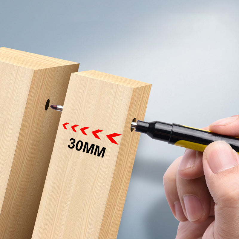 Marker z długą końcówką – na bazie oleju, szybkoschnący