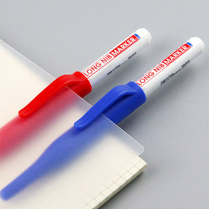 Marker z długą końcówką – na bazie oleju, szybkoschnący